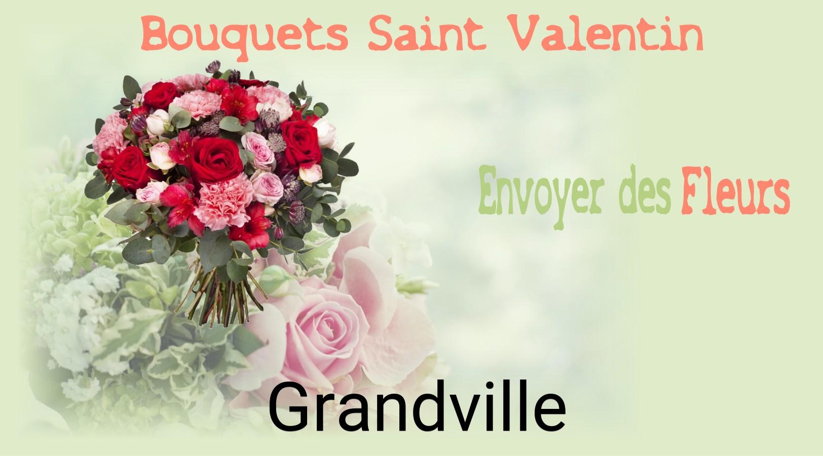Roses de Saint-Valentin livrées à Grandville